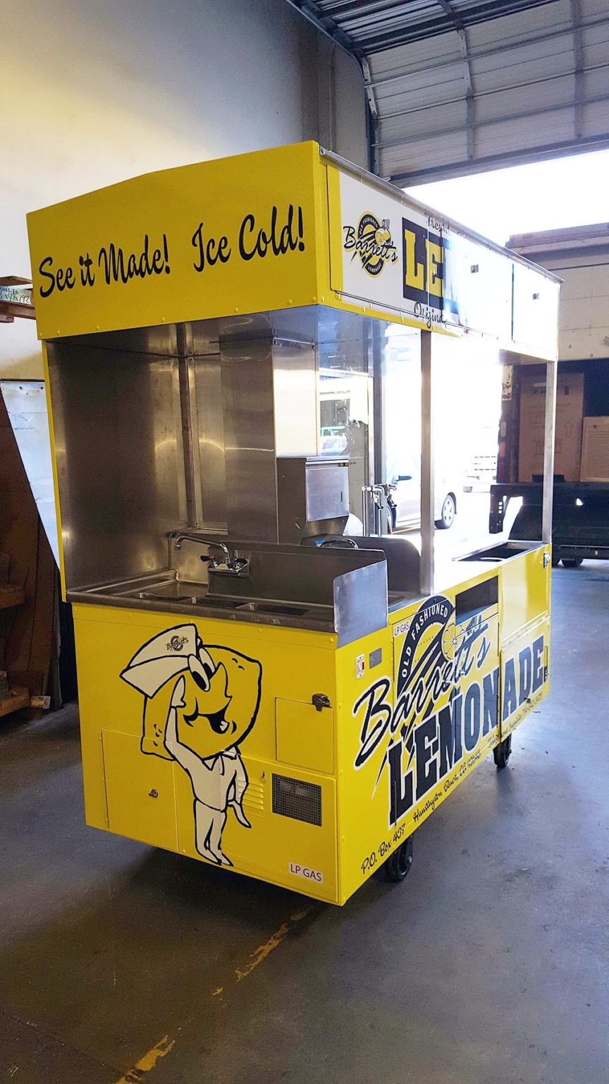 lemonade cart California Food Trucks, Inc.